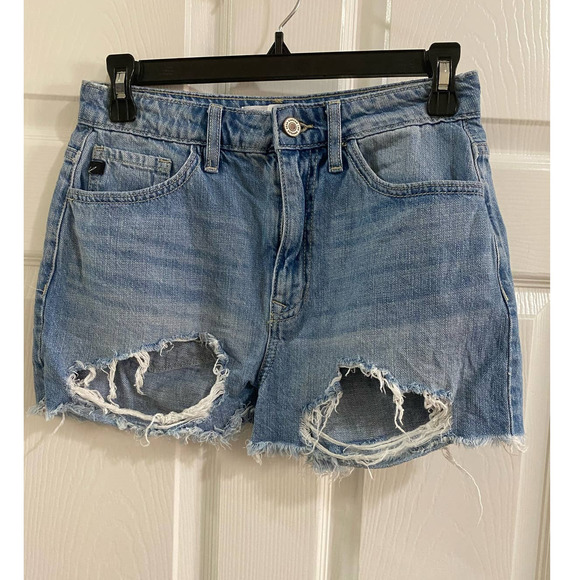 Ladies Kancan Cutoff shorts size 5/26 - Picture 1 of 5